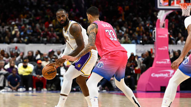 lebron james kyle kuzma washington wizards lakers